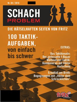 cover image of Schach Problem #04/2016
